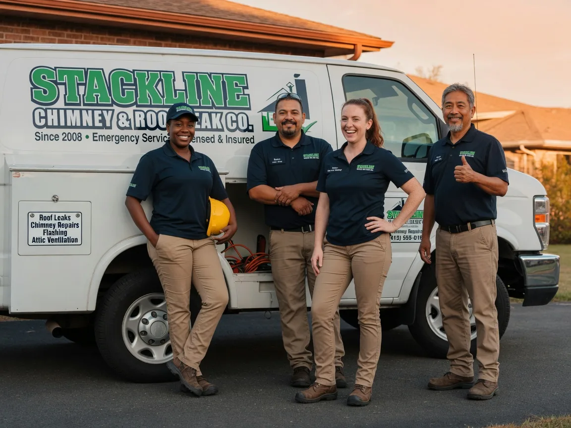 Chimney flashing repair company in Lexington, MO